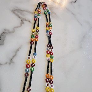 Vintage American Indian Beaded Necklace